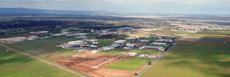 A satellite view of Vicinity