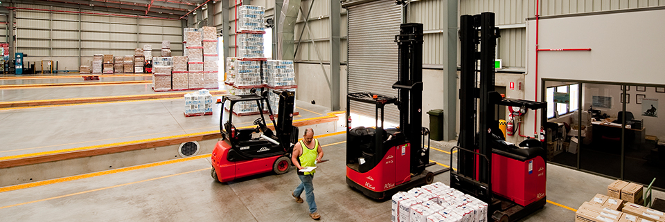 A bustling warehouse at Vicinity